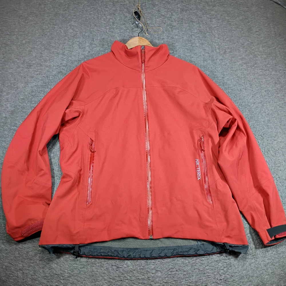 Arc'teryx Venta MX Jacket Women XL Red Softshell Windstopper Gorpcore Flaws